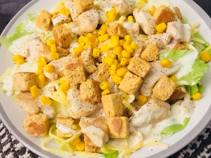 Easy Steps to Prepare Chicken cesar salad the So Delicious Delicious