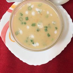 A picture of Sweet potato and Coconut Soup.