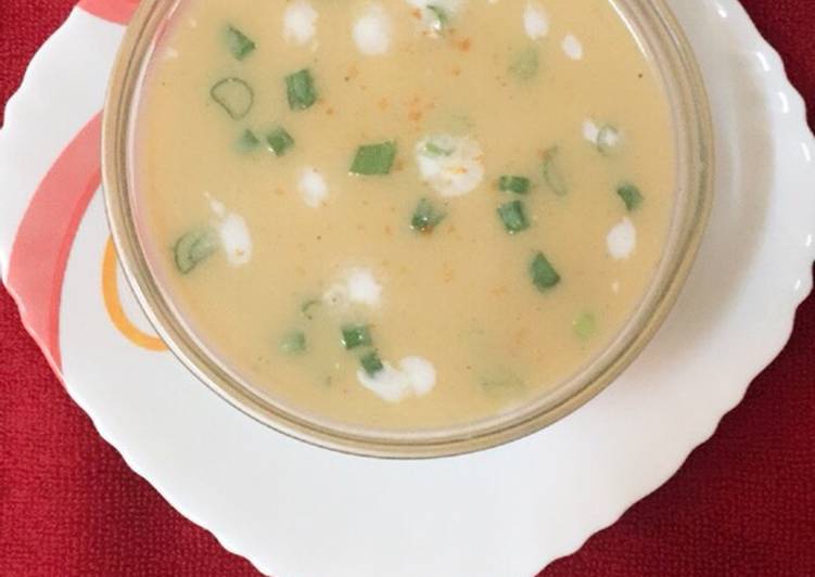 Sweet potato and Coconut Soup