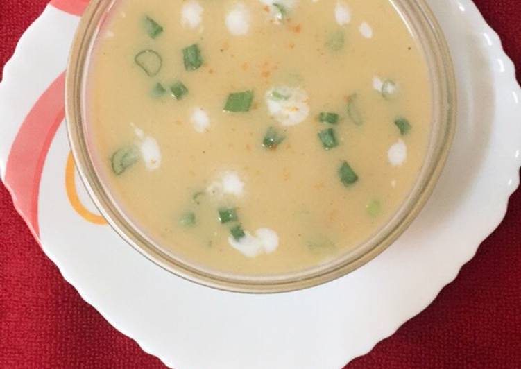 Recipe of Award-winning Sweet potato and Coconut Soup