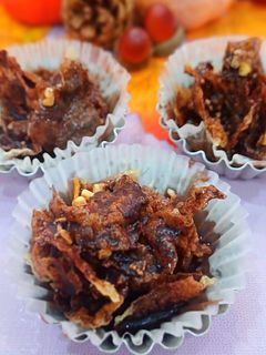 Hình của món Bánh tráng chiên phủ chocolate.