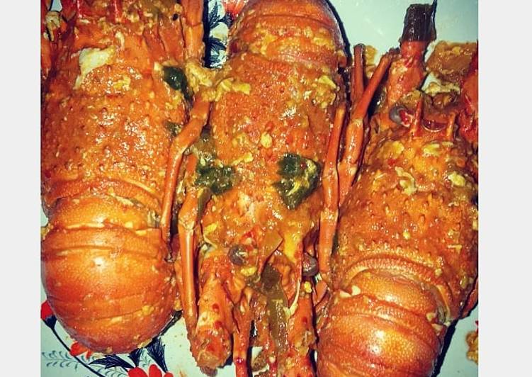 Resep Lobster saus padang, Bisa Manjain Lidah