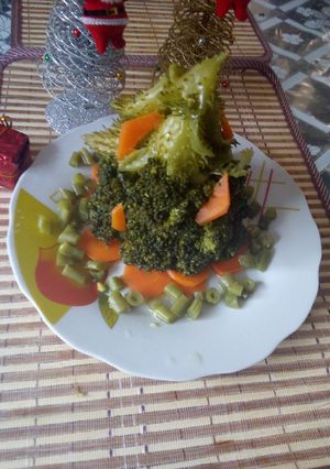 Una foto de Arbolito de brócoli o ensalada