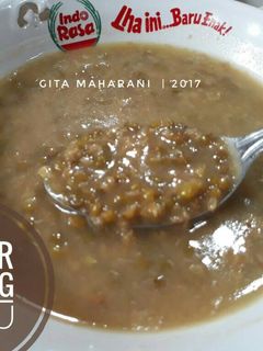 Foto resep Bubur Kacang Hijau Kental