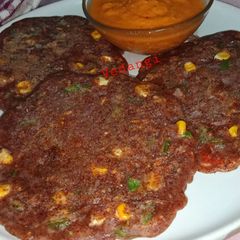 A picture of Ragi Uttapam.