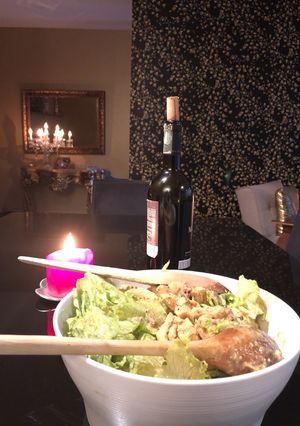 Una foto de Ensalada César