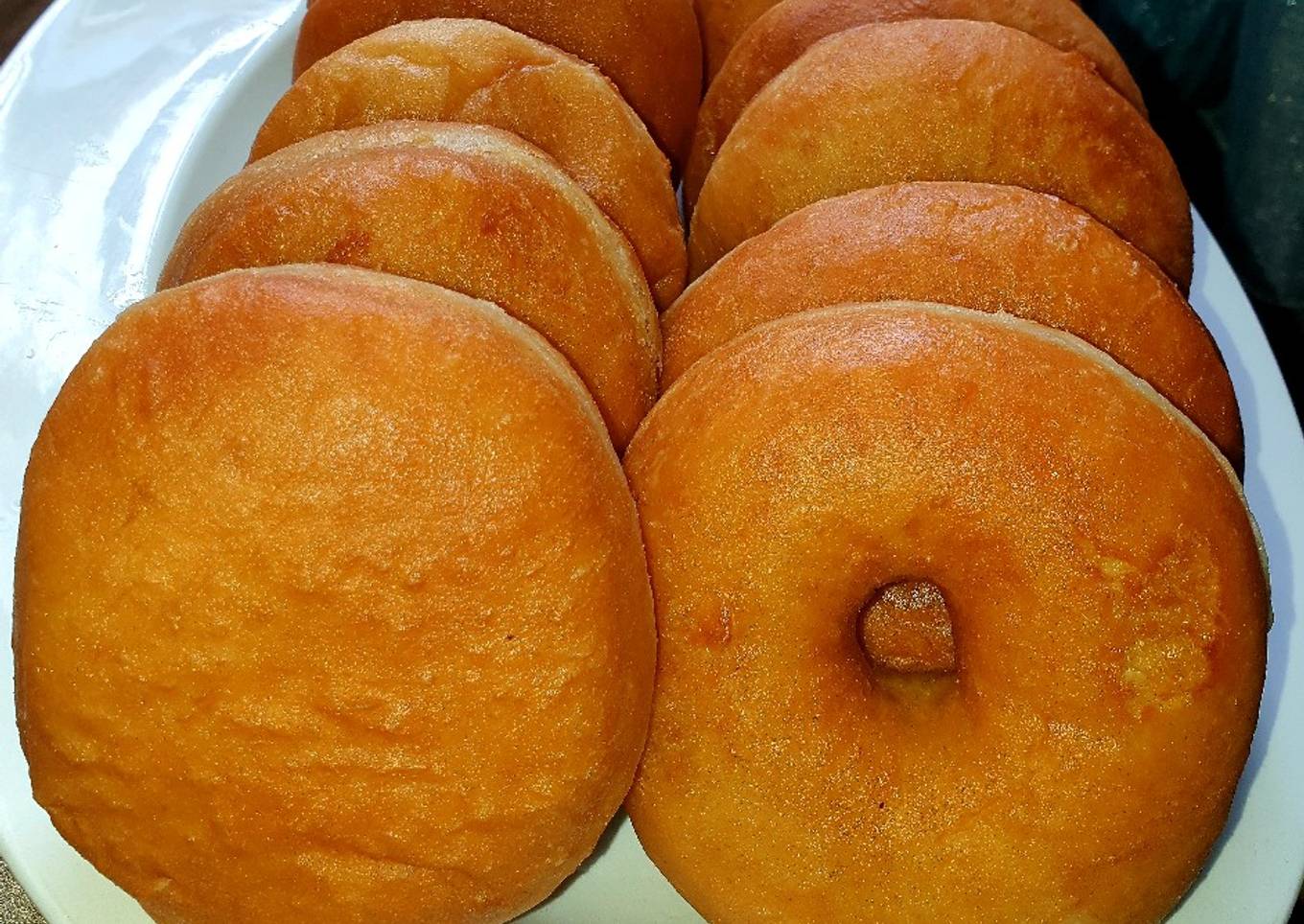 Fluffy doughnuts