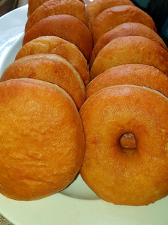 A picture of Fluffy doughnuts.