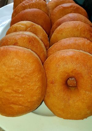 A picture of Fluffy doughnuts.