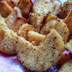 A picture of Yummy fried sweet potatoes.