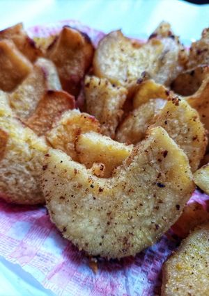 A picture of Yummy fried sweet potatoes.
