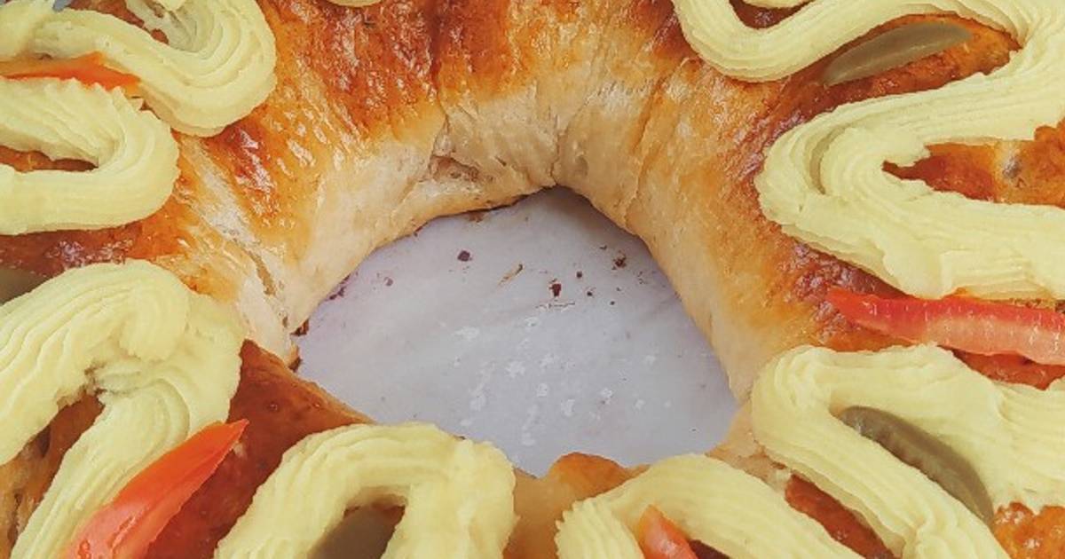 Rosca de Reyes Salada Receta de graciela martinez @gramar09 en Instagram  ☺?- Cookpad