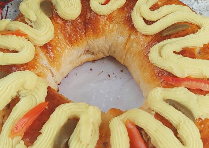 Rosca de Reyes Salada Receta de graciela martinez @gramar09 en Instagram  ☺?- Cookpad