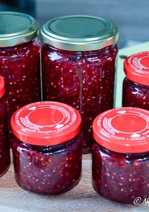 Foto di Marmellata di lamponi