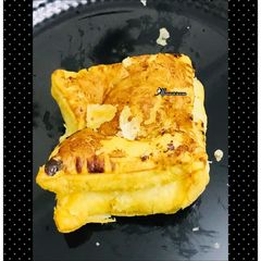 A picture of Air fryer baked puff pastry.