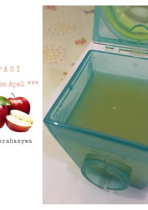 Foto resep MPASI 6 Bulan Menu TunggalPuree Buah Apel