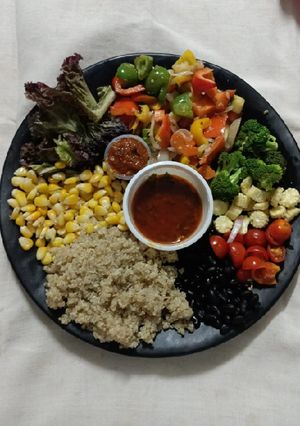 A picture of Healthy Platter.