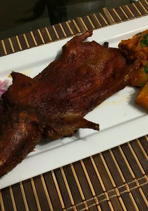 Una foto de Picante de cuy