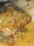 Carne a la olla con papas