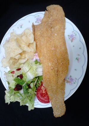 Una foto de Pescado Horneado a la Parmesana