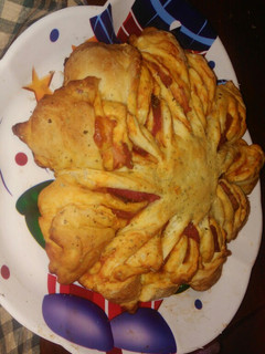 Una foto de Pan de pizza