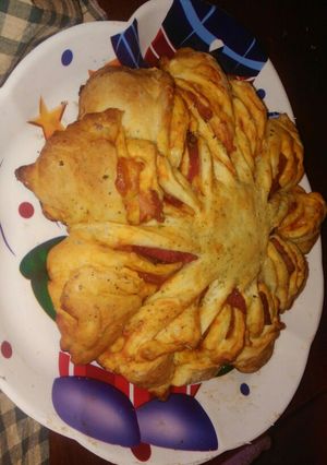 Una foto de Pan de pizza