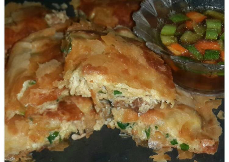 Martabak Telor isi Rendang #kitaBerbagi