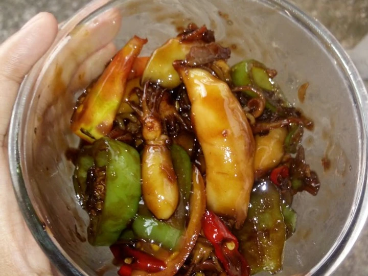 Cara Sederhana Menyiapkan Resep  Cumi Asin Pedas Manis yang Sempurna, Bikin Ketagihan