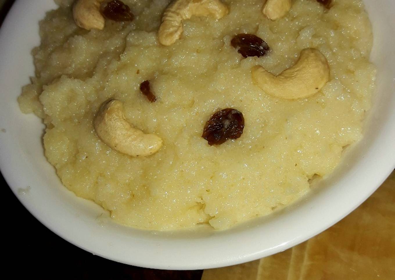 Suji halwa