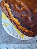 Budín con pasas y frutos secos