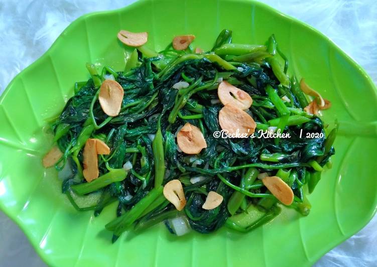 169. Tumis Kangkung Bawang Putih