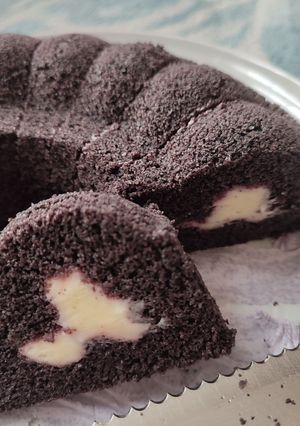 Foto resep Bolkettam Luke 🍰 Bolu Ketan Hitam Lumer Keju🍰