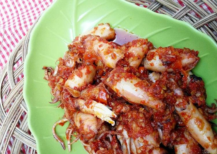 Resep Cumi Asin Sambal Merah Oleh By Momkiki Cookpad