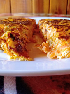 Una foto de Mini tortilla de zanahorias 🥕🥕🥕
