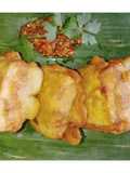 Tempe goreng isi sambal mercon