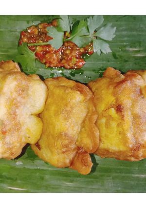 Foto resep Tempe goreng isi sambal mercon