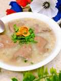 Pork Liver and Chicken Gizzard Congee
