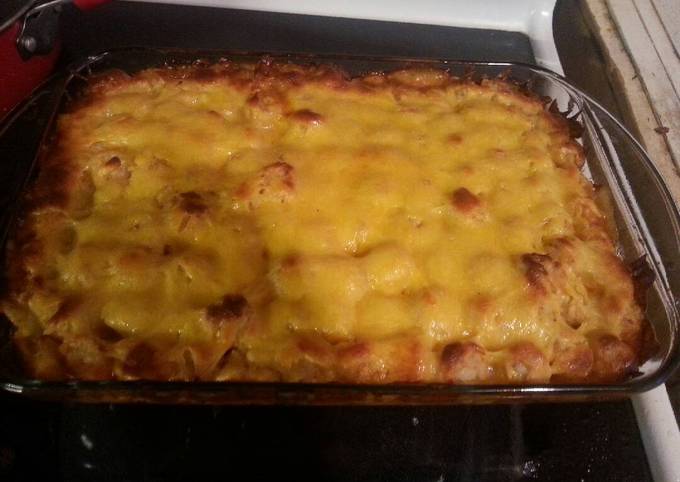 Step-by-Step Guide to Prepare Quick Sloppy joe tatertot casserole