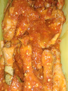 Foto resep Sayap ceker pedas