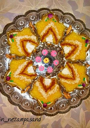 عکسی از دستور شله زرد