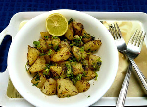 A picture of Farali Jeera Aloo.