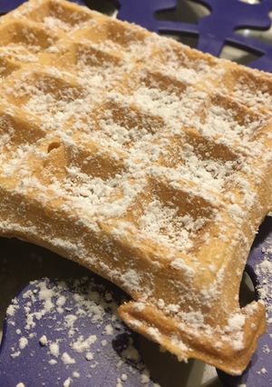 Tejszínes gofri recept fotója