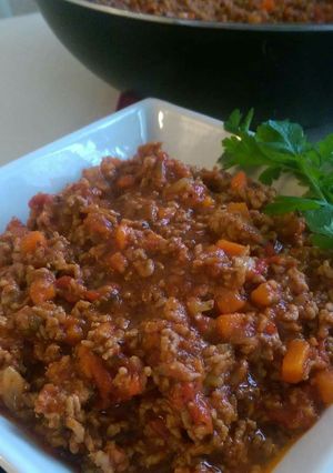 O poză a rețetei Sos ragù (sos de carne).
