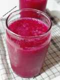 Smoothie buah naga,sawo,semangka