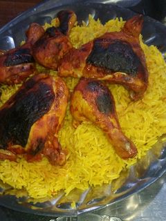 صورة لوصفة كبسة الدجاج