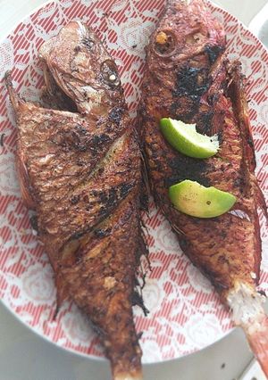 Una foto de Pescado frito