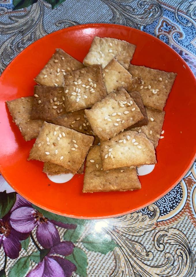 Кунжутні крекери