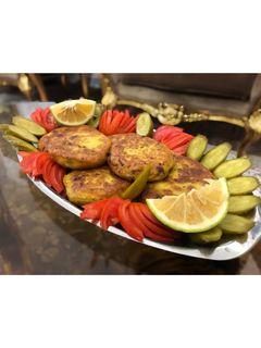 عکسی از دستور كوكو سيب زمينی شكم پر