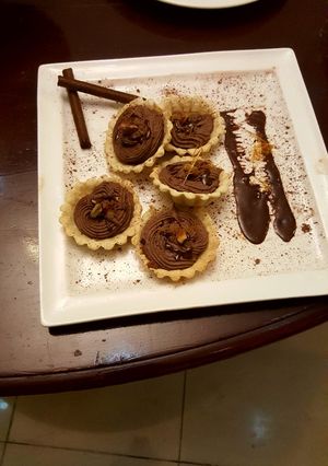 A picture of Chocolate tart.