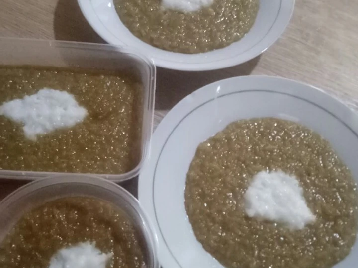 Langkah Gampang Menyiapkan Resep Bubur merah putih / jenang sengkolo yang Enak Banget Anti Ribet, Lezat Sekali